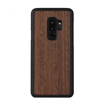 Smartphone case man and wood for Galaxy S9 Plus, koala pattern, black