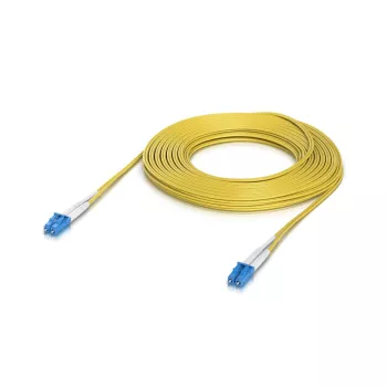 Ubiquiti UACC-OFC-S2-LULU-15M - optical patch cord LCupc/LCupc, Duplex, Singlemode 9/125, 15m 15m