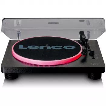 Lenco LS-50LED - Turntable - 4 Watt (total) - Black (A004784)