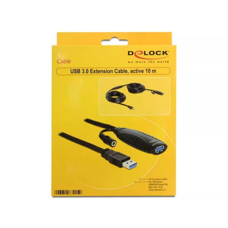 USB Cable DeLOCK USB3.0-A - USB3.0-A 10m