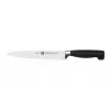 Knife/cutlery block set ZWILLING 35145-000-0 — 7-piece stainless steel blades, plastic handles, includes bread, paring, chef, carving knives, scissors slot