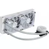 Liquid cooling kit Cooler Master MasterLiquid 240L Core ARGB White — 240 mm radiator, 120 mm fans, supports LGA1700/AM5/AM4 and older sockets