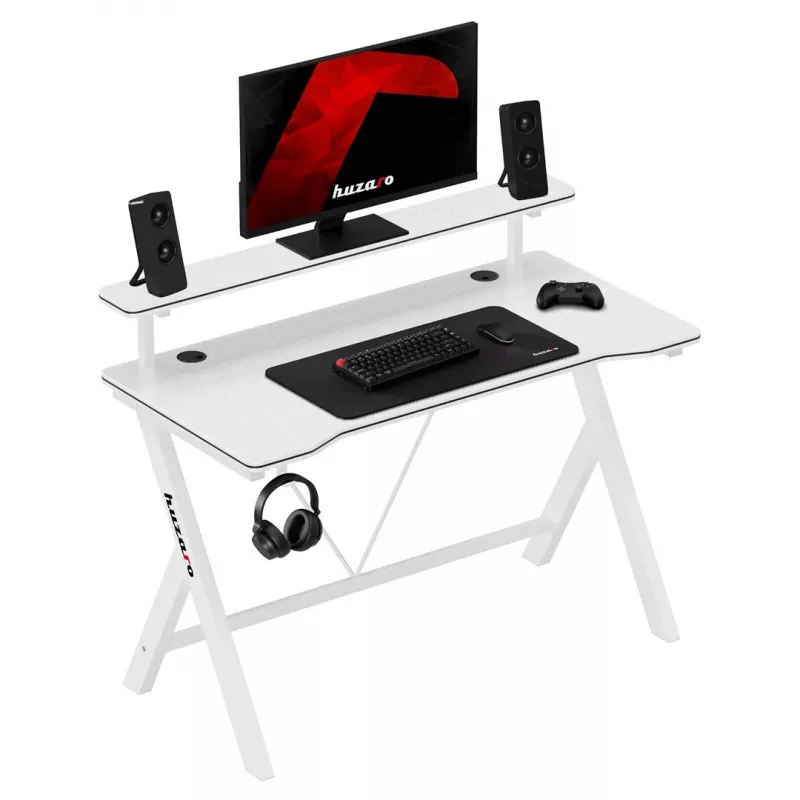 Huzaro Hero 1.9 White Gaming Desk