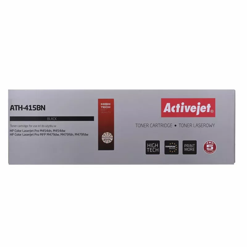 Activejet ATH-415BN Toner (replacement for HP 415A W2030A; Supreme; 2,400 pages; black) with chip