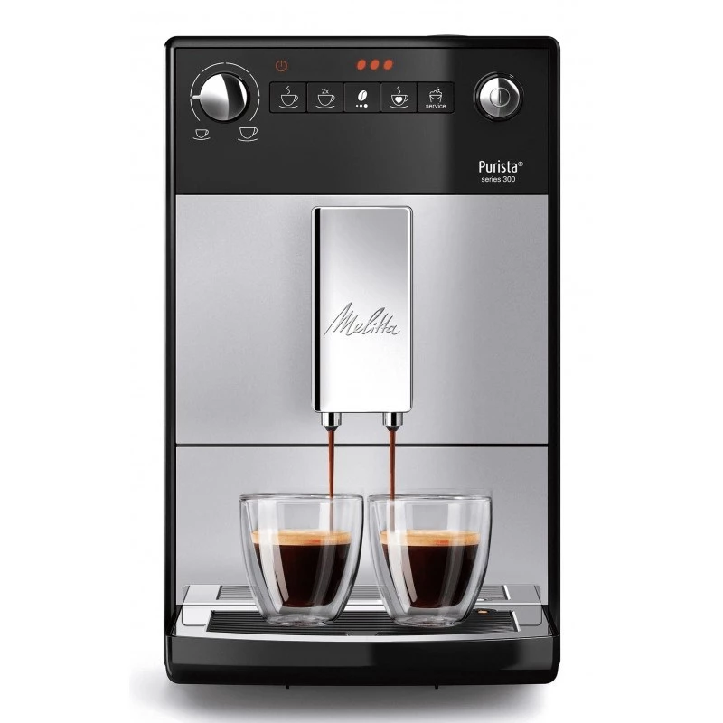 Melitta Purista Series 300 F23/0-101 Bean to Cup Coffee Machine - Silver