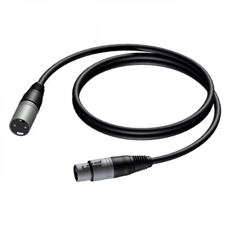 Cable Xlr MALE-XLR Female 1M