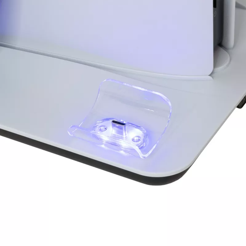 Cooling pad White Shark Guard-2 for PS5 with integrated charging dock (model PS5-05102V2)