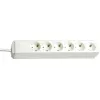 brennenstuhl Power Strip Eco-Line, 6-way, White (1159420015)