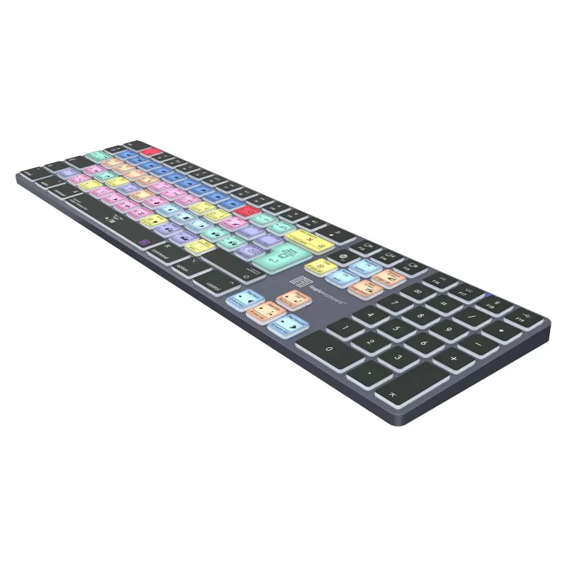 LogicKeyboard Titan DE Mac keyboard for Adobe Premiere Pro CC — German layout