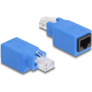 Cable Gender Changer DeLOCK 64803 RJ45 Blue