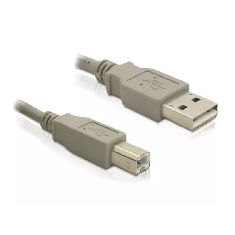 USB Cable DeLOCK 82216 USB 2.0 3m USB A USB B Grey