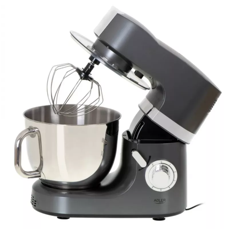 Food processor Adler AD 4221 — 7 L stainless steel bowl, 1200 W, 6 speeds, planetary rotation