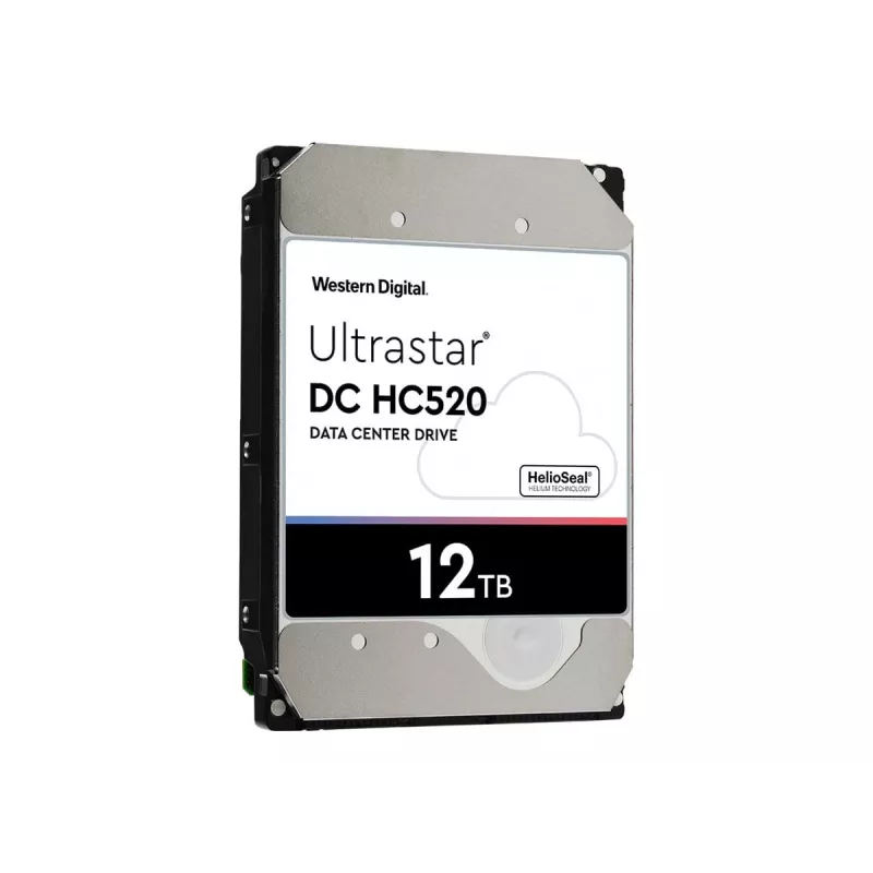 WD Ultrastar DC HC520 HUH721212AL5200 - Hard Drive - 12 TB - intern - 3.5 inch (8.9 cm)