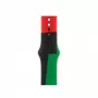 Band Apple 44mm Black Unity Sport Band S/M Black Green Red