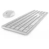 DELL Pro Keyboard and Mouse - KM5221W - French (AZERTY) - White