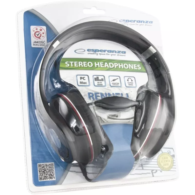 Esperanza EH141K headphones/headset headband Black