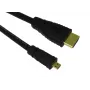 HDMI cable SBOX HDMI-MICRO/R 1.4 2 m — micro HDMI to HDMI, version 1.4, 2 meter length