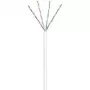 Wentronic CAT 6 U/UTP 100m - Cat6 - U/UTP (UTP) - White - Polyvinyl chloride (PVC) - 24/7 (94964)