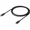 Mobile phone cable Ansmann 1700-0106 Black USB C Lightning 0.12 m