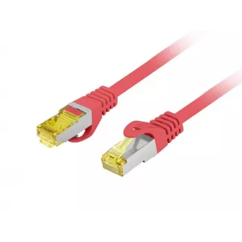 Network Cable Lanberg PATCHCORD KAT.6A S/FTP LSZH CU 0.5M Red