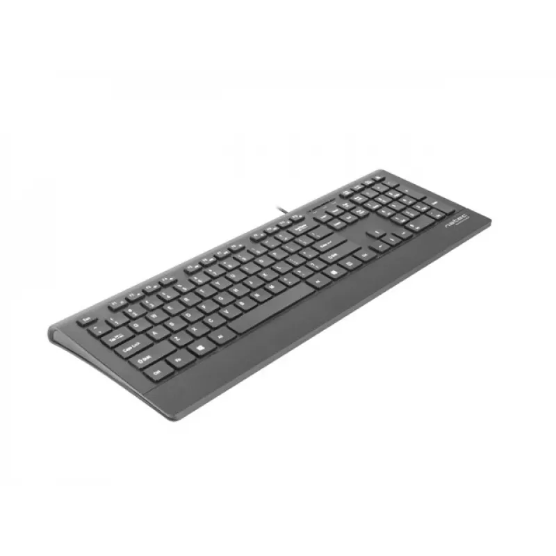 Natec Barracuda - Keyboard - US - Black - Keyboard - Yhdysvaltain Englanti - Black