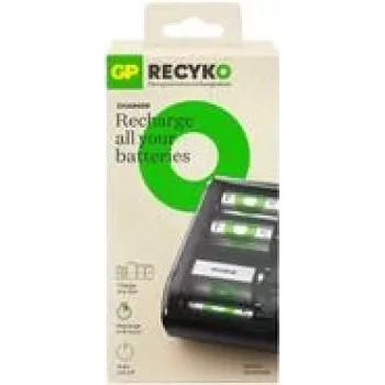 Battery charger GP B631 for NiMH 9V block, NiMH micro AAA, Mignon AA cells