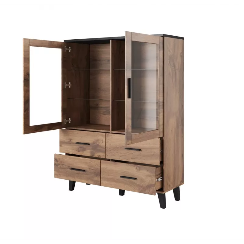 Cama living room set LOTTA 2 (sideboard 150 2D3DR + sideboard 110 2D4DR + display cabinet 120 + coffee table 110)