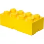 Room Copenhagen LEGO STORAGE BRICK 8 Yellow Polypropylene 500x250x180mm