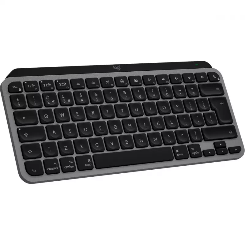 Logitech Master Series MX Keys Mini for Mac - Keyboard - compact - backlit - Wireless - Bluetooth LE - AZERTY - French - Space-Grey (920-012646)
