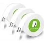 Label roll Olympia 6312 – 14 mm x 7.5 m, white adhesive paper labels