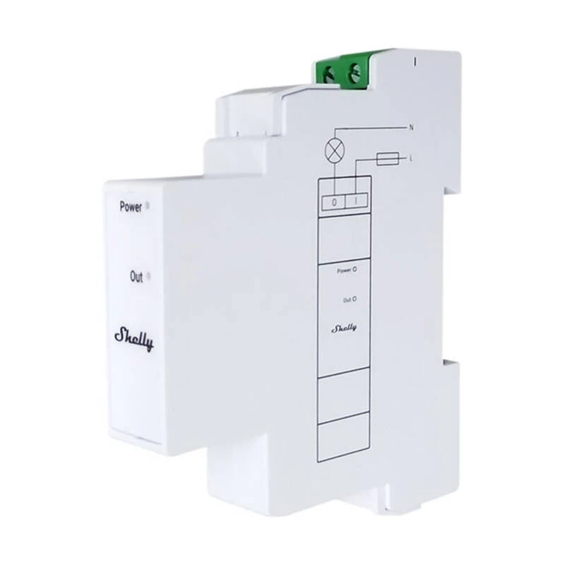 Energy meter Shelly Pro 3EM 3-phase Wi‑Fi monitoring device for electrical consumption and load management