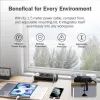Power strip DIGITUS 3-way with 2×USB-A & 1×USB-C, 3 AC outlets Type E/F, 1.5 m cable, black