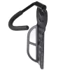 Wall-mounted bicycle rack MACLEAN MC-432, vertical bike mount, adjustable width, max load 30 kg, black