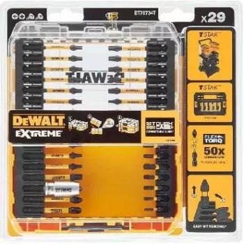 Screwdriver Bit Set DeWALT DT70734T-QZ 29 pcs