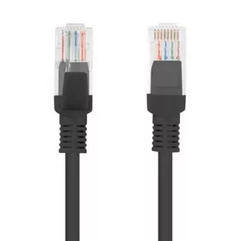 Cable PATCHCORD Cat.5E 30M black FLUKE PASSED