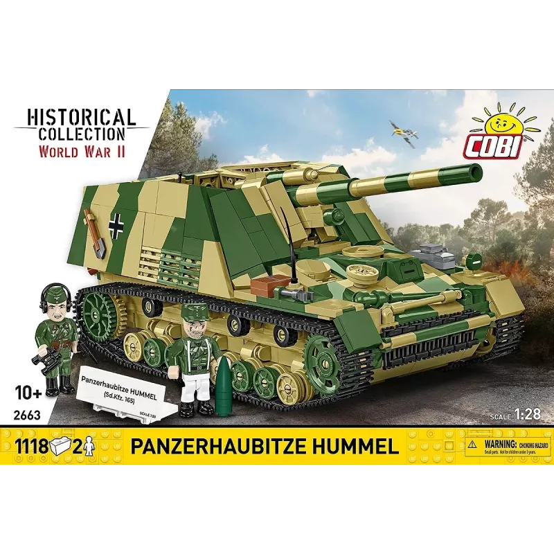 Construction set Cobi Panzehaubitze Hummel 1118 pieces model kit