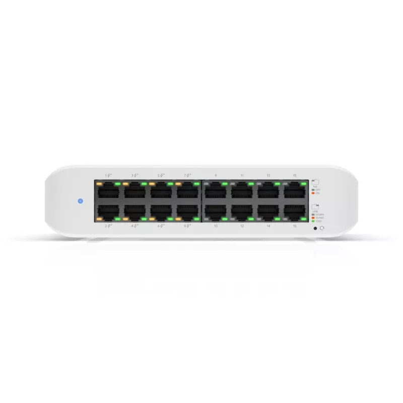 Ubiquiti UniFi Switch Lite 16 PoE L2 Gigabit Ethernet (10/100/1000) Power over Ethernet (PoE) White