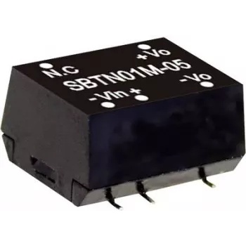Power adapter MEAN WELL SBTN01L-15 1 W 15 V 4.5-5.5 V