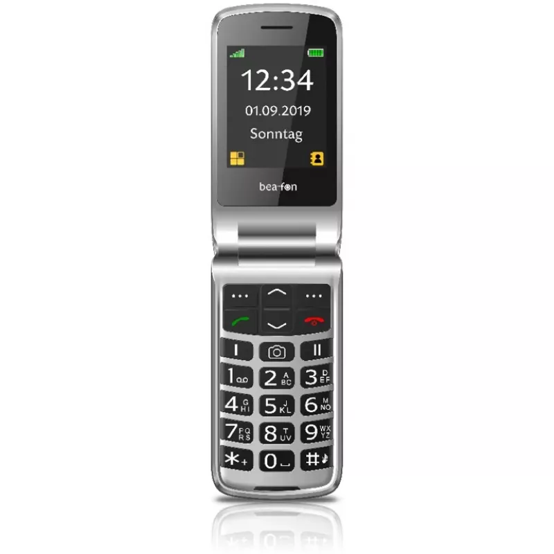 Bea-fon SL495 Senior Mobile Phone (no PSU) - black silver