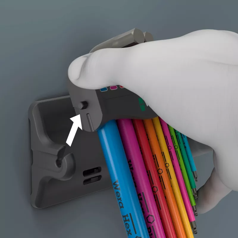 Wera 05133165001 hex key L-shaped hex key set Metric 9 pc(s)