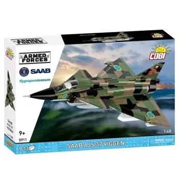 Construction set Cobi Blocks Saab AJS 3 Viggen 911 pcs. model kit, 911 pieces