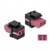 Keystone Module LC Duplex female to LC Duplex female DeLOCK