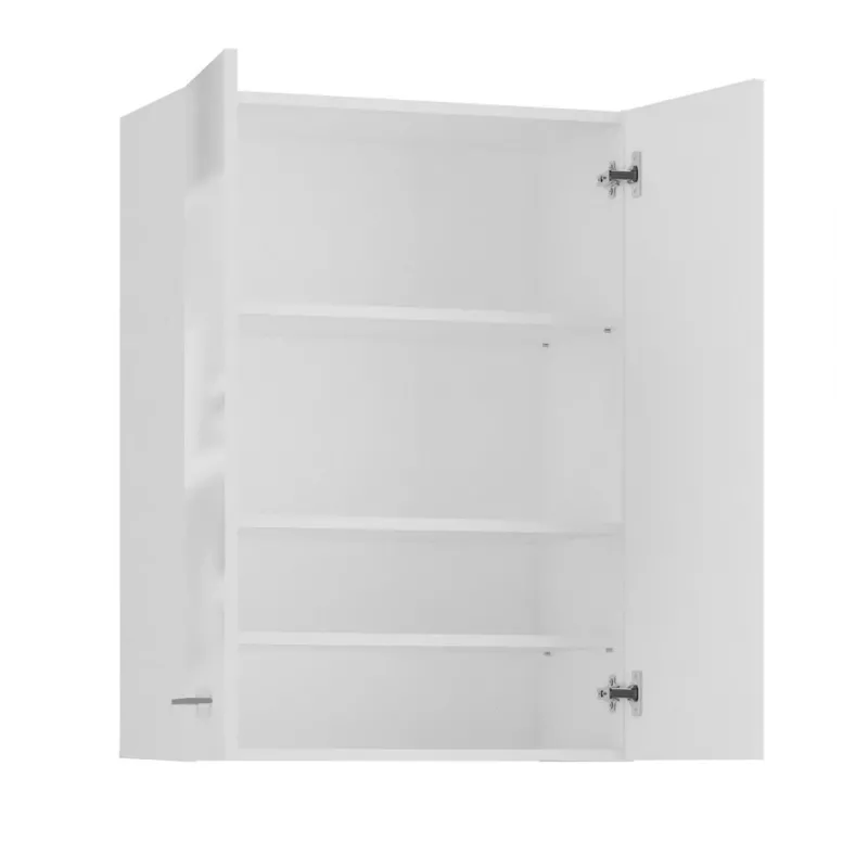 Topeshop POLA MINI DD white gloss bathroom storage cabinet White