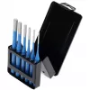 Splinttreiber-Set 316 D, 6-piece (Blue, in Metal-Klappkassette)