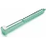 Bolt cimco 190224 — galvanized steel wood bolt, 80 mm length, 8 mm thread diameter, 1 pc