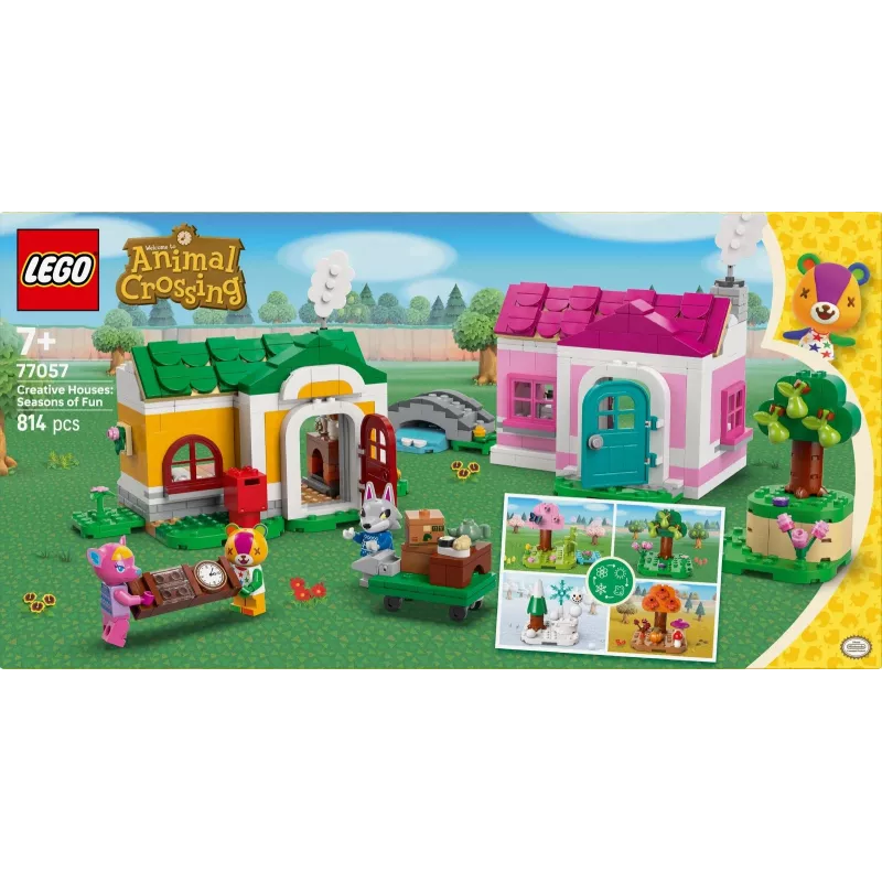 Construction Toy LEGO 77057 Animal Crossing Creative Homes Seasons of Fun set