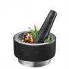 Mortar GEFU 35300 Black Stainless Steel Granite 14 cm