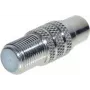 F-type female to RCA female adapter ShiverPeaks 85325 — coaxial to composite audio/video adapter