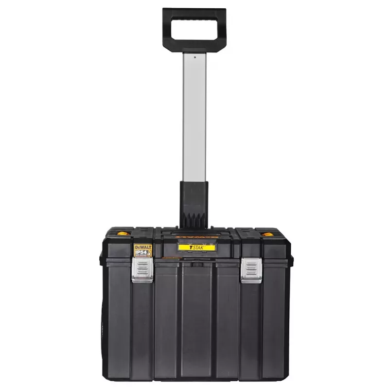 Tool box DeWalt DWST83347-1 polycarbonate, IP54, 512×435×635 mm, 50 kg capacity, wheels, telescopic handle