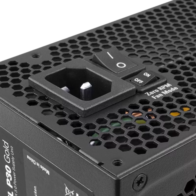 Sharkoon Rebel P30 Gold power supply unit 1300 W 20+4 pin ATX ATX Black